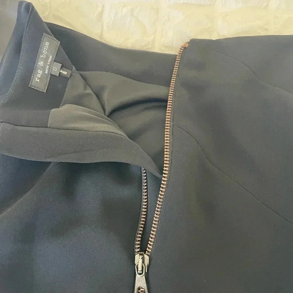 Rag & Bone Vanhi leather trim mini skirt - Picture 7 of 11